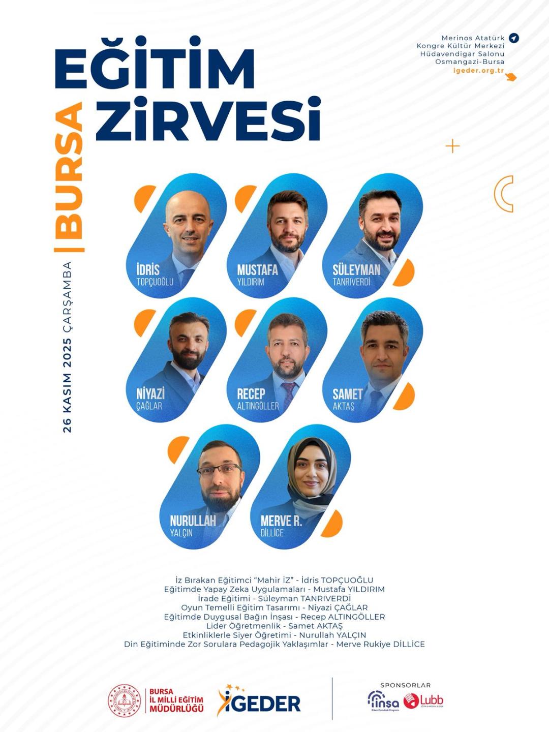 BURSA EĞİTİM ZİRVESİ