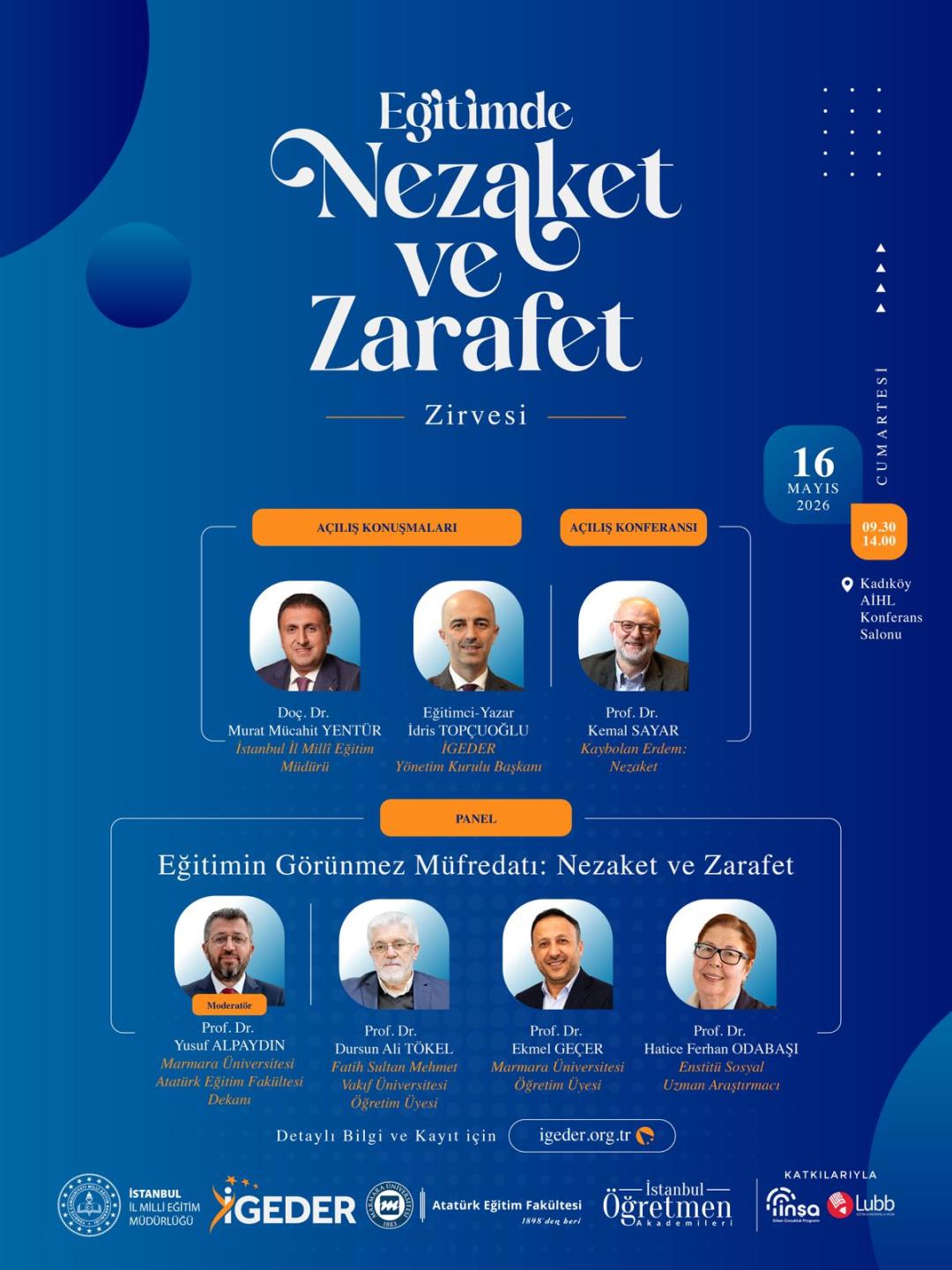 Eğitimde Nezaket ve Zarafet Zirvesi